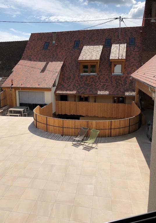 Maison De Charme En Alsace - In Vino Veritas - 12 Personnes Gueberschwihr Exterior photo